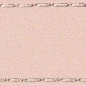 Gurt C1 24mm | Fleisch rosa / Nude-Rosa Thread | Lederteile ohne Schnalle