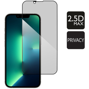 moVear GLASS mSHIELD 2.5D MAX privacy für Apple iPhone 16e / 14 / 13 / 13 Pro (6.1") | (Privatisierung, Handyhülle freundlich)