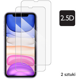 2 Stk. | moVear GLASS mSHIELD 2.5D für Apple iPhone 11 / Xr (6.1") (Handyhülle freundlich)