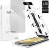 moVear mBOX GLASS mSHIELD 2.5D privacy für Samsung Galaxy S25+/S24+ (Plus) (6.7") (Anti-Spionage, mit Applikator)