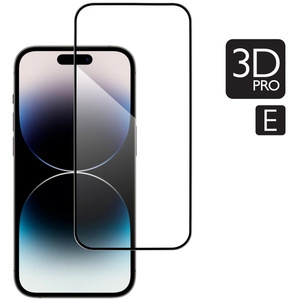 moVear GLASS mSHIELD 3D PRO-E für Apple iPhone 14 Pro (6.1") (Handyhülle freundlich)