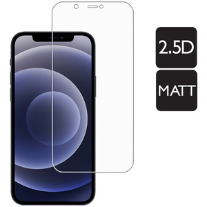moVear GLASS mSHIELD 2.5D MATT für Apple iPhone 12 Pro / 12 (6.1") | (Antireflex, Handyhülle freundlich)