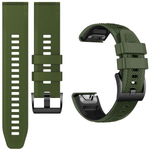 Silikonarmband SIL S1 für Garmin QuickFit 22mm (Fenix / Forerunner / Epix / Instinct / Enduro / Quatix / MARQ - 47/45mm) – moVear