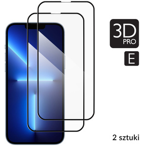 2 Stk. | moVear GLASS mSHIELD 3D PRO-E für Apple iPhone 14 Plus / 13 Pro Max (6.7") (Handyhülle freundlich)