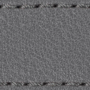 Gurt C1 20mm | Grau / Graphit Thread | Lederteile ohne Schnalle