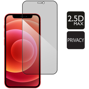 moVear GLASS mSHIELD 2.5D MAX privacy für Apple iPhone 12 Mini (5.4") | (Privatisierung, Handyhülle freundlich)