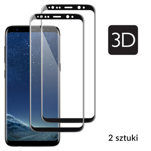 2 pcs. | moVear GLASS mSHIELD 3D for Samsung Galaxy S8 (5.8") (full screen protection)