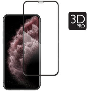 moVear GLASS mSHIELD 3D PRO for Apple iPhone 11 Pro Max / Xs Max (6.5") (full screen protection)