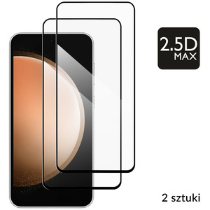 2 pcs. | moVear GLASS mSHIELD 2.5D MAX for Samsung Galaxy S23 FE (6.4") (case friendly)