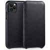 moVear flipSide S Leather slim case for Apple iPhone 11 Pro (5.8") | Smooth leather (Black)
