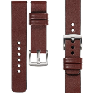 moVear Prestige S1 22mm Leather strap for Xiaomi Watch S1 / Mi Watch / Amzfit Auburn [sizes XS-XXL and buckle to choose from]