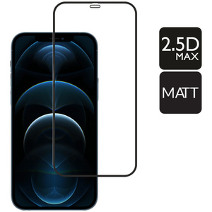 moVear GLASS mSHIELD 2.5D MAX MATT for Apple iPhone 12 Pro Max (6.7") (case friendly, Anti-reflective)