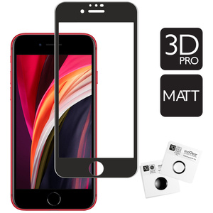 moVear GLASS mSHIELD 3D PRO MATT for Apple iPhone SE (2022 / 2020) / 8 / 7 (4.7") | (Anti-reflective)