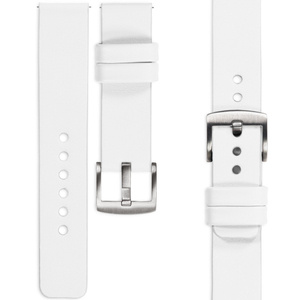 moVear Prestige S1 26mm Leather strap for watch | White [buckle to choose from]