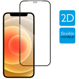 moVear flexible mSHIELD 2D for Apple iPhone 12 Mini (5.4"). Armored hybrid glass.