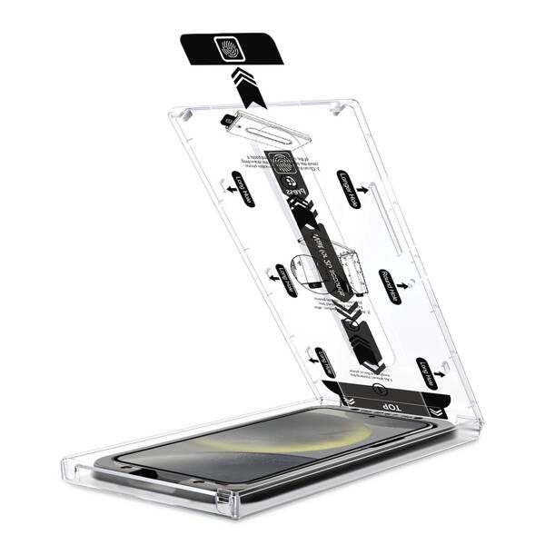 2 pcs. | moVear mBOX GLASS mSHIELD 2.5D for Samsung Galaxy S24 (6.2") (easy installation)