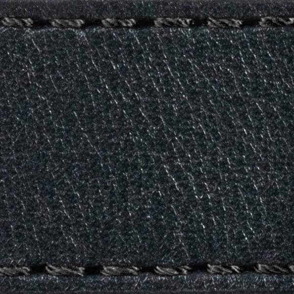 Watch strap pad W1 26mm | Black / Black thread