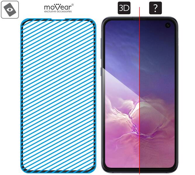 moVear GLASS mSHIELD 3D for Samsung Galaxy S10e (5.8") (full screen protection)