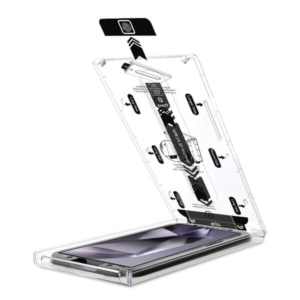 moVear mBOX GLASS mSHIELD 2.5D for Samsung Galaxy S24 Ultra (6.8") (easy installation)