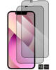 2 pcs. | moVear GLASS mSHIELD 2.5D MAX privacy for Apple iPhone 13 Mini [ROZMIAR_EKRAN] | (Privatizing, case friendly)