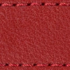 Strap C1 18mm | Scarlet red / Red thread | Leather parts without buckle