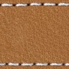 Strap C1 20mm | Light brown / White thread | Leather parts without buckle