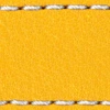 Strap C1 20mm | Yellow / White thread | Leather parts without buckle