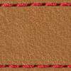 Strap C1 22mm | Light brown / Red thread | Leather parts without buckle