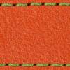 Strap C1 22mm | Orange / Lime thread | Leather parts without buckle