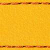 Strap C1 24mm | Yellow / Dark Orange thread | Leather parts without buckle