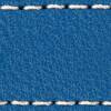 Strap C1 26mm | Blue / White thread | Leather parts without buckle