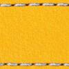 Strap C1 26mm | Yellow / Silver thread | Leather parts without buckle