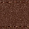 Watch strap pad W1 20mm | Dark brown / Dark brown thread