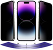 moVear GLASS mSHIELD 2.5D MAX privacy for Apple iPhone 14 Pro Max [ROZMIAR_EKRAN] | (Privatizing, case friendly)