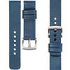 moVear Prestige C1 18mm leather watch strap | Blue Jeans, Blue Jeans stitching [sizes XS-XXL and buckle to choose from]