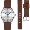 moVear Prestige C1 20mm Dark brown Leather strap for Certina DS-1 C029.807.11.031.02 | Dark brown stitching [sizes XS-XXL]