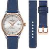 moVear Prestige C1 20mm Navy blue Leather strap for Certina DS-1 C029.807.22.031.00 | Navy blue stitching [sizes XS-XXL]