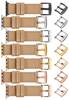 moVear Prestige C1 22mm Cappuccino Leather strap for Apple Watch 10 / 9 / 8 / 7 / 6 / 5 / 4 / SE (46/45/44mm) & Ultra (49mm) | Cappuccino stitching [sizes XS-XXL and buckle to choose from]