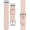 moVear Prestige C1 Leather strap for Garmin QuickFit 26mm (Fenix / Epix / Quatix / Tactix / Enduro - 51mm) Flesh pink, Flesh pink stitching [sizes XS-XXL and buckle to choose from]