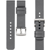 moVear Prestige S1 20mm Leather strap for Amzfit GTS / Bip / Zeep Gray [sizes XS-XXL and buckle to choose from]