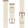 moVear Prestige S1 20mm Leather strap for Apple Watch 10 / 9 / 8 / 7 / 6 / 5 / 4 / SE (42/41/40mm) Beige [adapter and buckle to choose from]