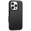 moVear flipSide 4C Leather case for Apple iPhone 15 Pro (6.1") | Smooth leather (Black)