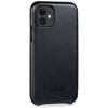 moVear flipSide S Leather slim case for Apple iPhone 11 (6.1") | Smooth leather (Black)