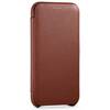 moVear flipSide S Leather slim case for Apple iPhone 11 Pro (5.8") | Nappa leather (Brown)