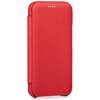 moVear flipSide S Leather slim case for Apple iPhone 12 Pro / 12 (6.1") | Nappa leather (Red)