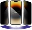 moVear mBOX GLASS mSHIELD 2.5D MAX privacy for Apple iPhone 14 Pro (6.1") (Anti spy, with Applicator)