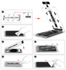 moVear mBOX GLASS mSHIELD 2.5D privacy for Samsung Galaxy S24 Ultra (6.8") (Anti spy, with Applicator)