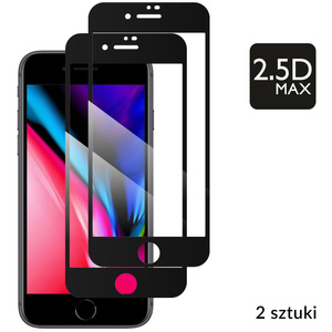 2 Stk. | moVear GLASS mSHIELD 2.5D MAX für Apple iPhone 8 / 7 (4.7") (Handyhülle freundlich)