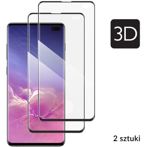 2 Stk. | moVear GLASS mSHIELD 3D für Samsung Galaxy S10+ (Plus) (6.4") (Vollbildschutz)