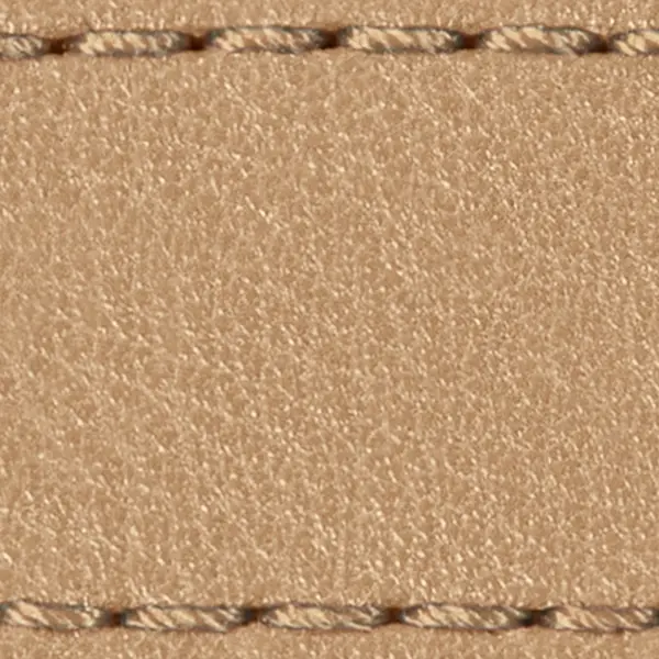 Gurt C1 20mm | Cappuccino / Cappuccino Thread | Lederteile ohne Schnalle